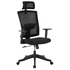Sedia da ufficio ergonomica, sedie da scrivania, supporto lombare regolabile, sedia girevole, sedia da computer regolabile e reclinabile