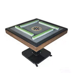 Foldable Automatic Mahjong Table with Wheels, Ultra-Thin & Quiet