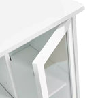 Credenza a buffet da 51 pollici con cassetti, ante e ripiani regolabili
