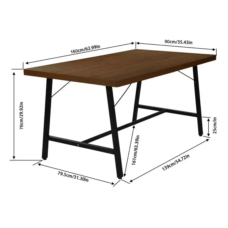 Set da pranzo di 5 pezzi con 4 sedie in camoscio e tavolo in legno MDF con gambe in metallo