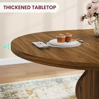 Tavolo da pranzo ovale allungabile per 4-8 persone, tavolo da cucina in stile rustico, piano espandibile da 120-160 cm, struttura robusta in metallo, design salvaspazio