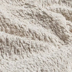 Divano letto Cloud con seduta profonda oversize in Boucle da 64" con 4 cuscini e supporto in metallo
