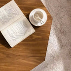 Tavolino da caffè ottagonale in legno, 30,5" finitura noce