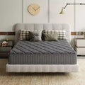 Novilla 6 8 Inch Medium Hybrid Mattresses with Bonnell Spring and Gel Memory Foam for Cool Night Sleep, Pressure Relief