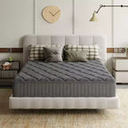 Novilla 6 8 Inch Medium Hybrid Mattresses with Bonnell Spring and Gel Memory Foam for Cool Night Sleep, Pressure Relief