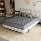 Materasso ibrido medio da 6" e 8" con molla Bonnell e memory foam in gel