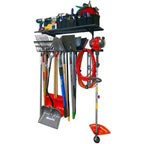 Triangolo Teal G-Tool + Scaffale | Sistema di Stoccaggio a Parete Regolabile | Portata 136 kg
