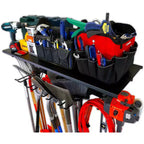 Triangolo Teal G-Tool + Scaffale | Sistema di Stoccaggio a Parete Regolabile | Portata 136 kg
