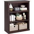 3 Tier Farmhouse Bookcase,31.4 Open Storage Wooden Bookshelf, Display Bookshelves, Floor Standing Book Shelf Book Case for Home Office,Living Room