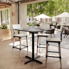 Tavolo a Altezza Bar con Tecnologia HPL TopGuard e Superficie del Piano Resistente