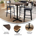 Tavolo a Altezza Bar con Tecnologia HPL TopGuard e Superficie del Piano Resistente