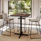 Tavolo a Altezza Bar con Tecnologia HPL TopGuard e Superficie del Piano Resistente