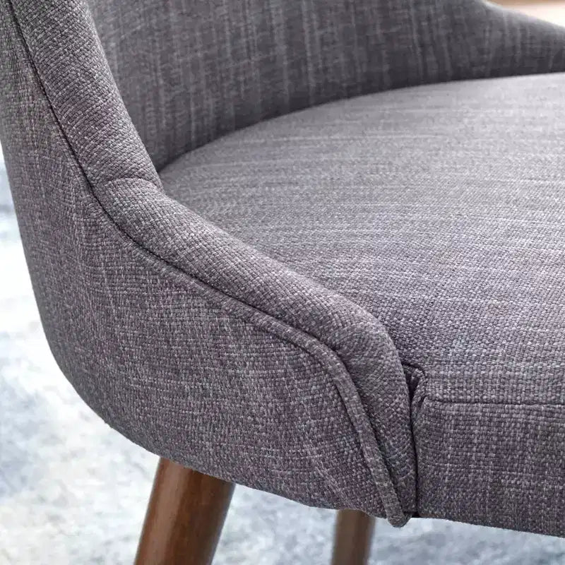 Set da pranzo rotondo moderno di metà secolo a 5 pezzi con piano in finto marmo, 4 posti a sedere