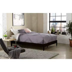 Struttura letto con piattaforma dal design coordinato