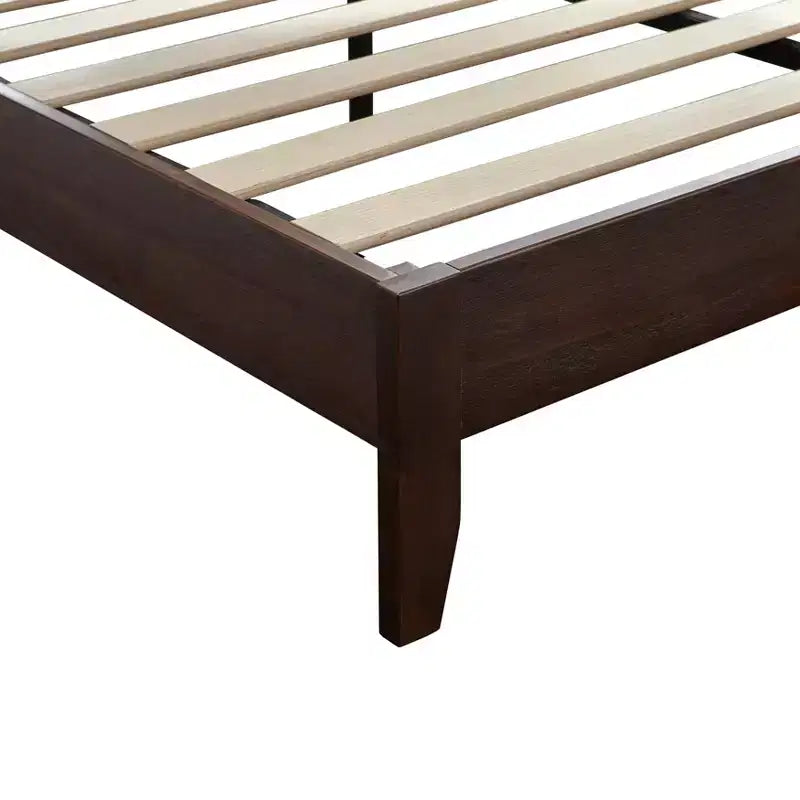 Struttura letto con piattaforma dal design coordinato