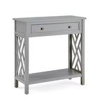 Arcadia Acacia Wood Round Wedge Table - Alaterre Furniture